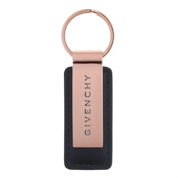 Leatherette & Metal Keychain.... from ASI 46755 Cosmo Promos