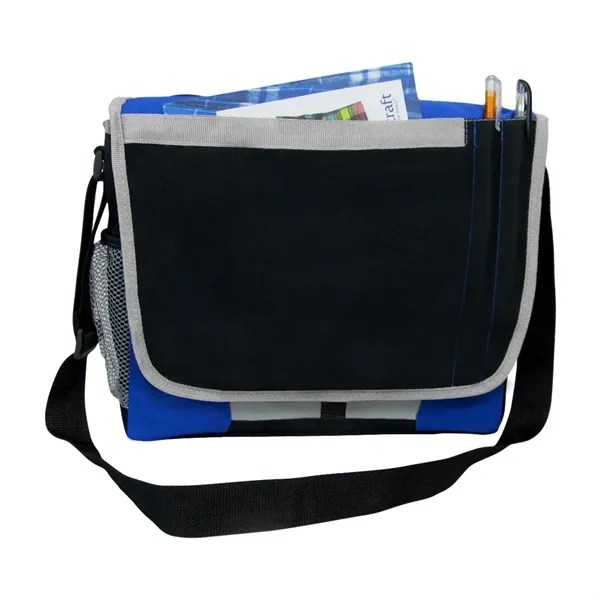 Polyester Business Messenger Bag... from ASI 31517 Admart Products / Admart Line