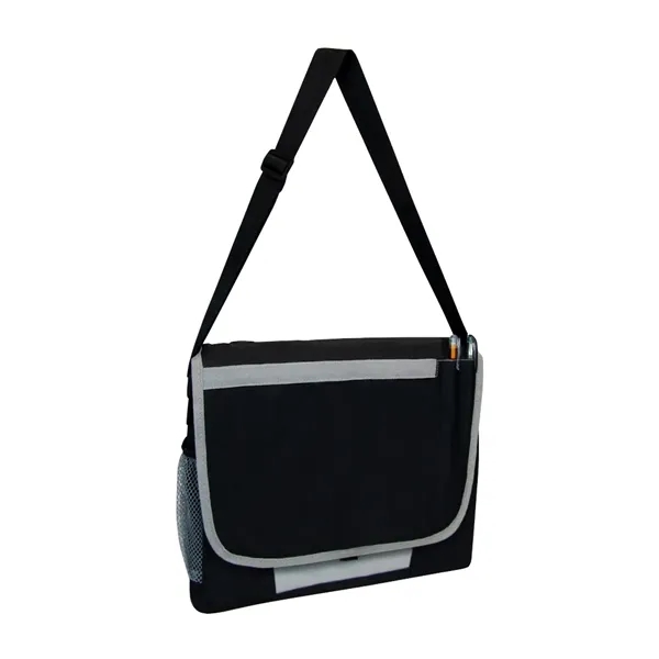 Polyester Business Messenger Bag... from ASI 31517 Admart Products / Admart Line