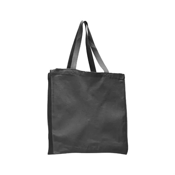 Economical 100% cotton tote, Heavy Canvas Shopper,Full side and bottom gusset,Web... from ASI 72657 Active Life Promo / Apres Ski Active Life