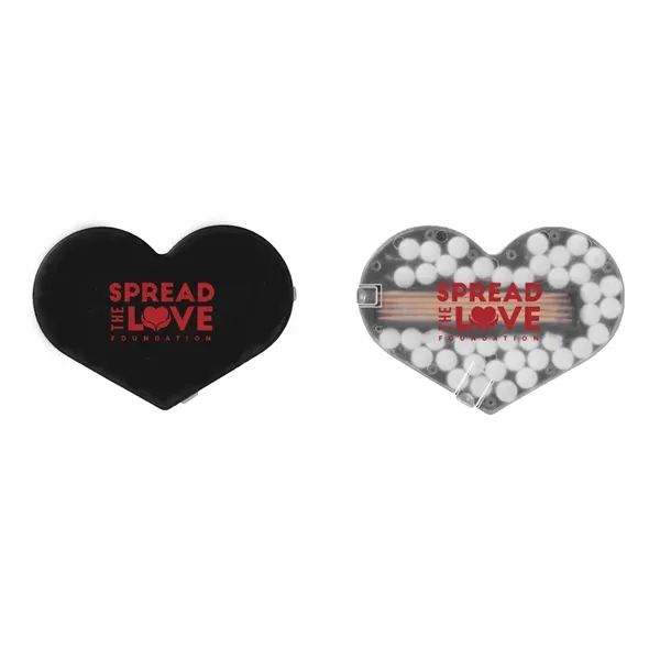 1/4" x 3 1/2" x 2 1/2" heart-shaped box with 30... from ASI 63549 Jornik Manufacturing Corp / Jornik