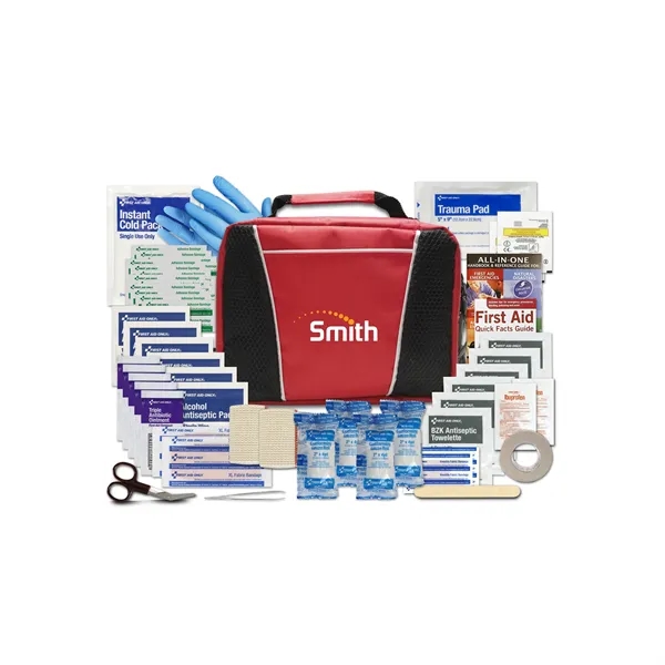 Family first aid kit with essential supplies.... from ASI 84514 Safety Made