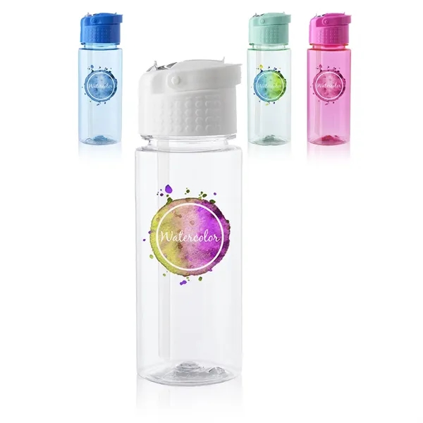 17 oz. transparent water bottle with single wall plastic construction, carry... from ASI 39552 BEL Promo