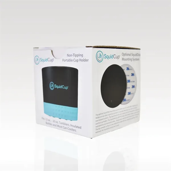 Non-tipping cup holder features built-in stabilizers that adjust to securely hold... from ASI 93986 Visions/Awardcraft