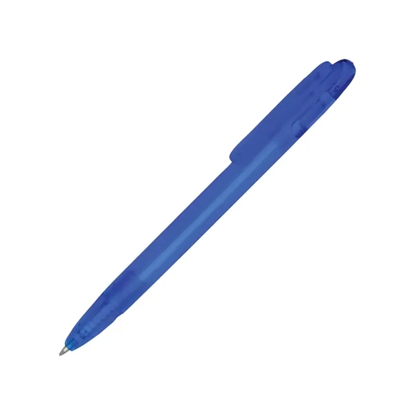 Plastic, retractable, Click action, medium ballpoint black ink, Made from recycled... from ASI 44368 ZZ DROPPED -Cedar Crest Manufacturing / Cedar Crest