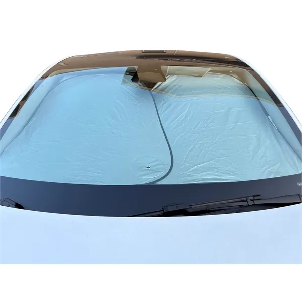 Xtra Tall collapsible Optimum fit fabric sunshade for EV Tesla Style,... from ASI 37586 Auto-Sun-shade/Intertek