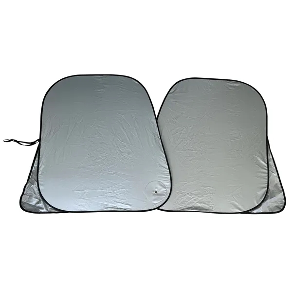 Xtra Tall collapsible Optimum fit fabric sunshade for EV Tesla Style,... from ASI 37586 Auto-Sun-shade/Intertek