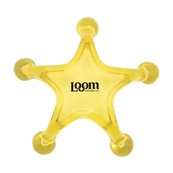 Plastic star shaped massager.... from ASI 34415 Alpi International LTD