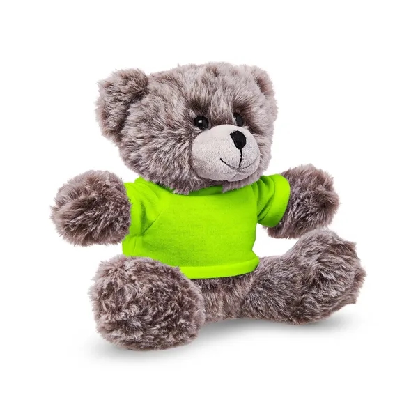 8.5" x 7.5" x 3.75" 100% polyester plush teddy bear with... from ASI 79530 Prime Line