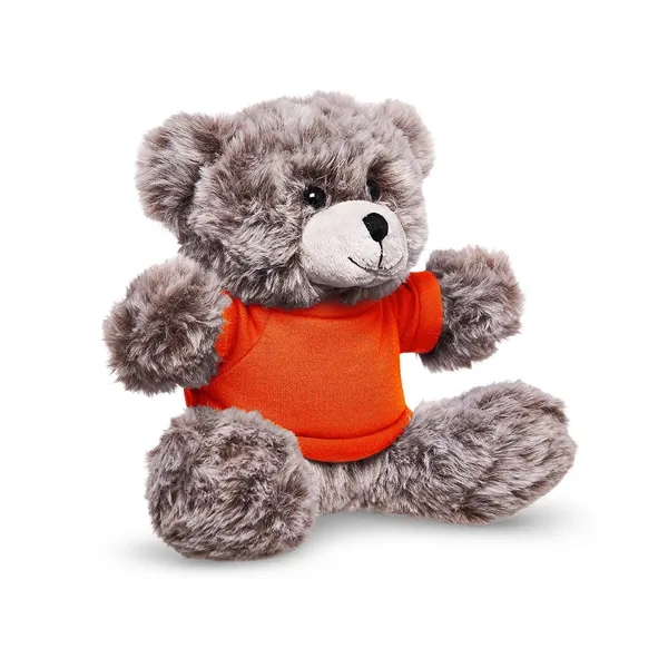 8.5" x 7.5" x 3.75" 100% polyester plush teddy bear with... from ASI 79530 Prime Line