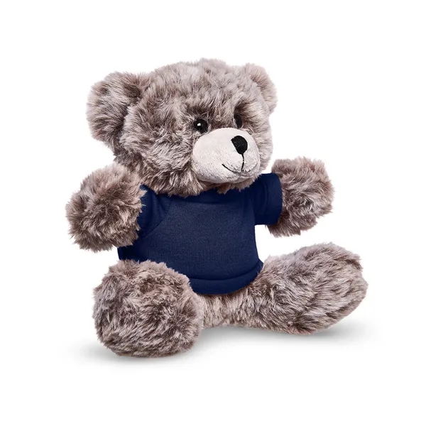 8.5" x 7.5" x 3.75" 100% polyester plush teddy bear with... from ASI 79530 Prime Line