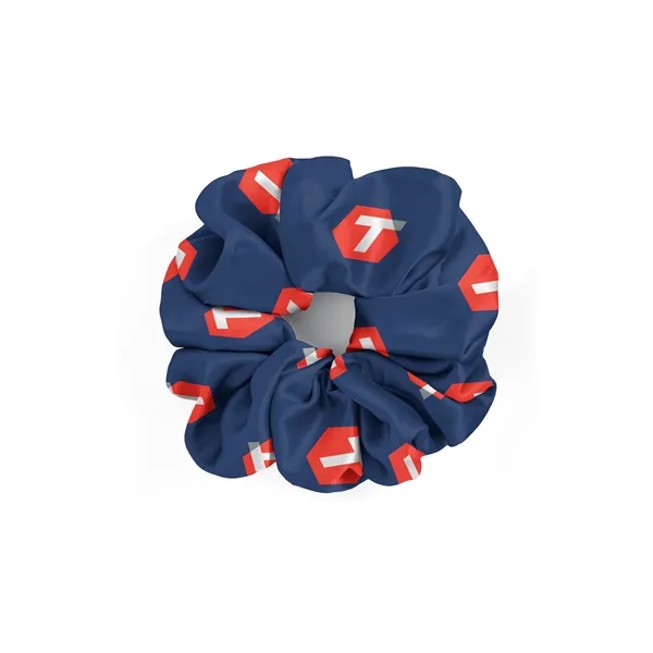 One-Size-Fits-All, Full-Color Jumbo Scrunchies on a Hang Tag. Bulk Packaged.... from ASI 45657 Pop! Promos