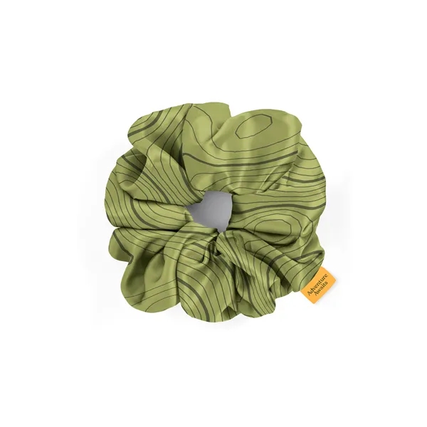 One-Size-Fits-All, Full-Color Jumbo Scrunchies on a Hang Tag. Bulk Packaged.... from ASI 45657 Pop! Promos