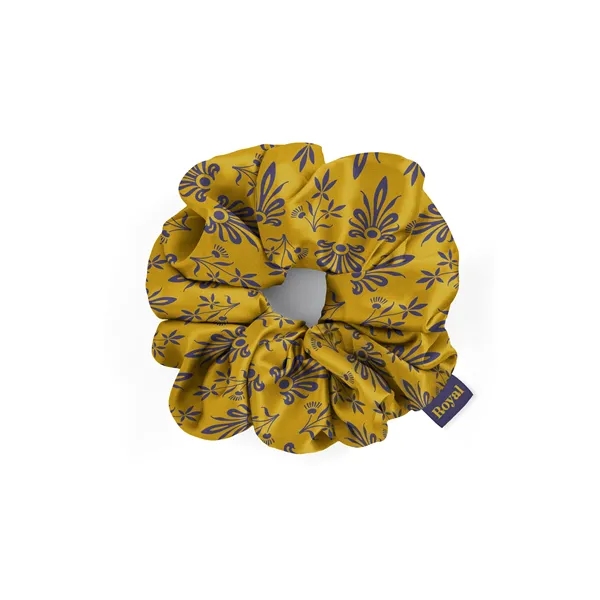 One-Size-Fits-All, Full-Color Jumbo Scrunchies on a Hang Tag. Bulk Packaged.... from ASI 45657 Pop! Promos