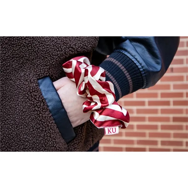 One-Size-Fits-All, Full-Color Jumbo Scrunchies on a Hang Tag. Bulk Packaged.... from ASI 45657 Pop! Promos