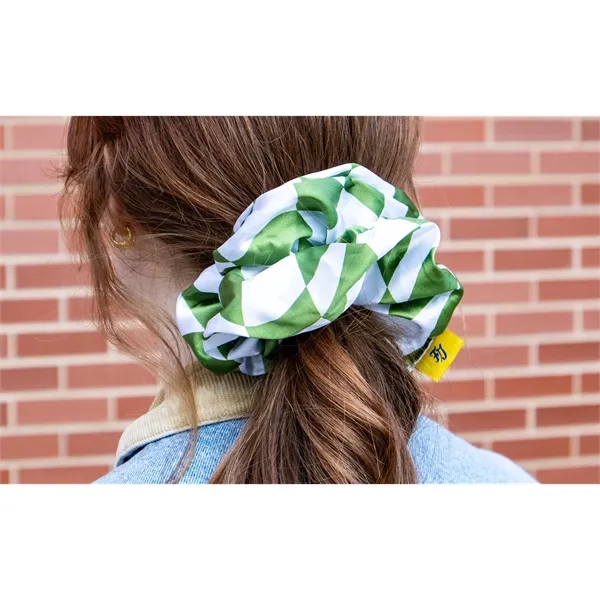 One-Size-Fits-All, Full-Color Jumbo Scrunchies on a Hang Tag. Bulk Packaged.... from ASI 45657 Pop! Promos