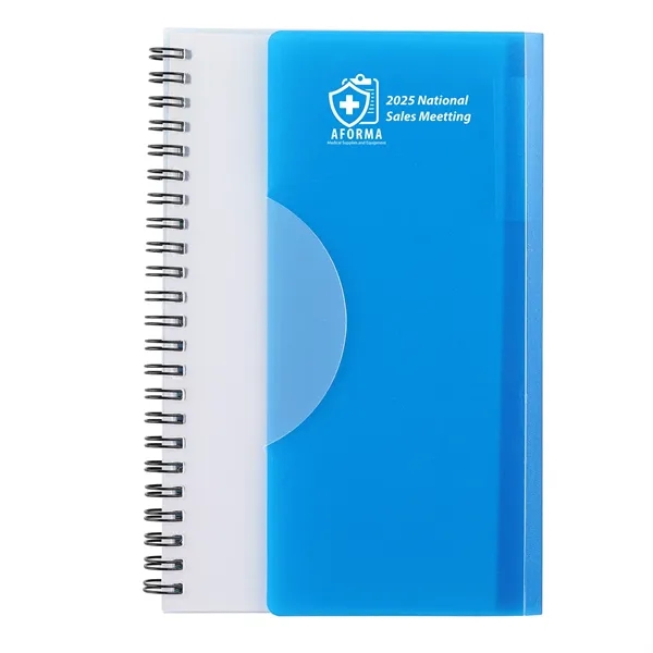 This Satin Finish Junior sleek notebook features 60 double sided pages... from ASI 52541 Epoly Corp