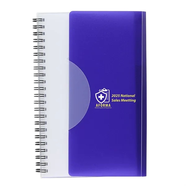 This Satin Finish Junior sleek notebook features 60 double sided pages... from ASI 52541 Epoly Corp