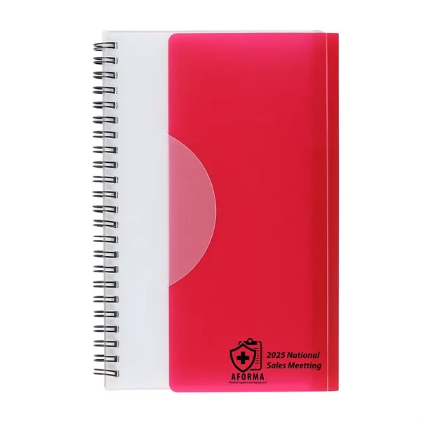 This Satin Finish Junior sleek notebook features 60 double sided pages... from ASI 52541 Epoly Corp
