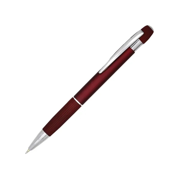 Executive metal pen- Soft touch  finishes with chrome trim -... from ASI 44368 ZZ DROPPED -Cedar Crest Manufacturing