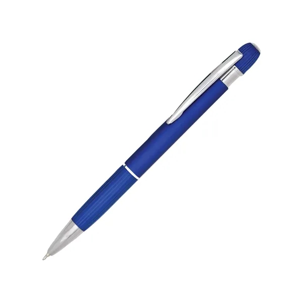 Executive metal pen- Soft touch  finishes with chrome trim -... from ASI 44368 ZZ DROPPED -Cedar Crest Manufacturing