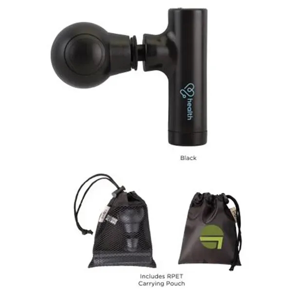 Mini Massage Gun. 3 power settings & 1 pulse setting.... from ASI 46755 Cosmo Promos