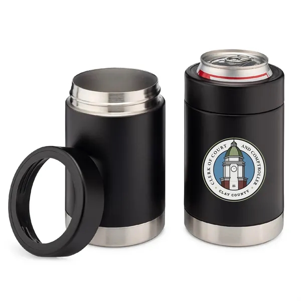 10 OZ. VACUUM INSULATED STAINLESS STEEL CAN COOLER... from ASI 39820 Opusline (Benmex) / Opus Line