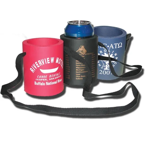 Hanging beverage can holder.... from ASI 79970 Pro-Sports Foam Products