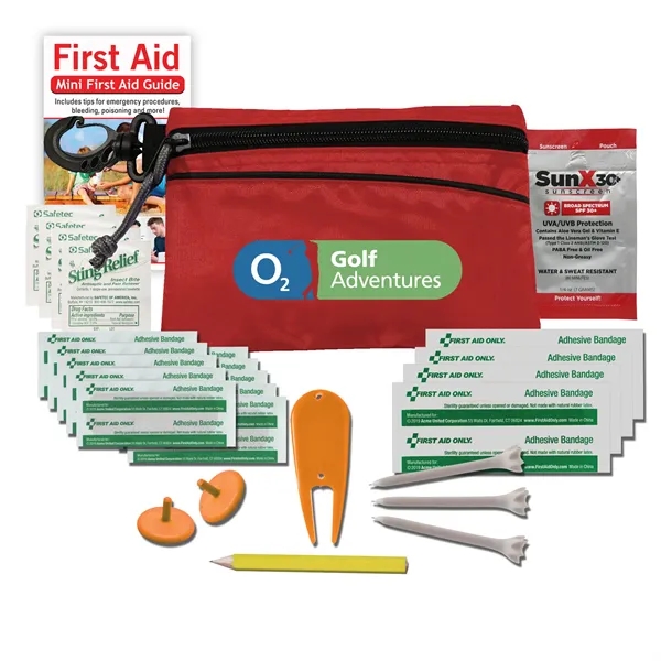 Golf Kit DLX with essentials for the sport as well as... from ASI 80882 Ready 4 Kits / Ready 4 Kits