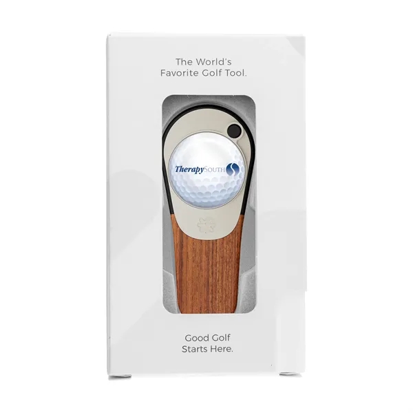 Golf divot fixer and ball marker in gift box.... from ASI 52263 EMT