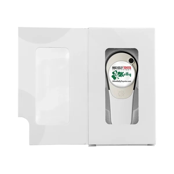 Golf divot repair tool and ball marker in gift box.... from ASI 52263 EMT