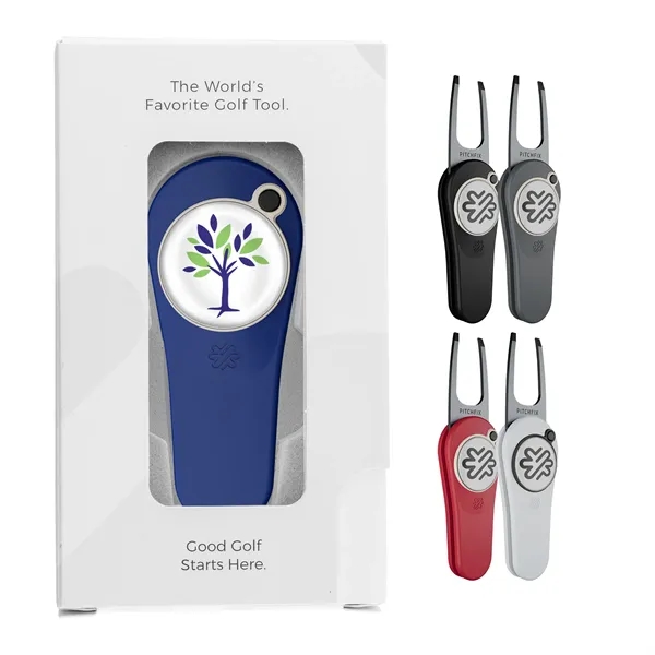Golf divot repair tool and ball marker in gift box.... from ASI 52263 EMT
