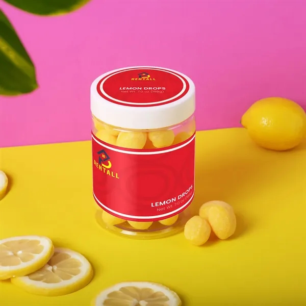 7 oz jar of lemon drop hard candies.... from ASI 61966 HPG / SugarSpot