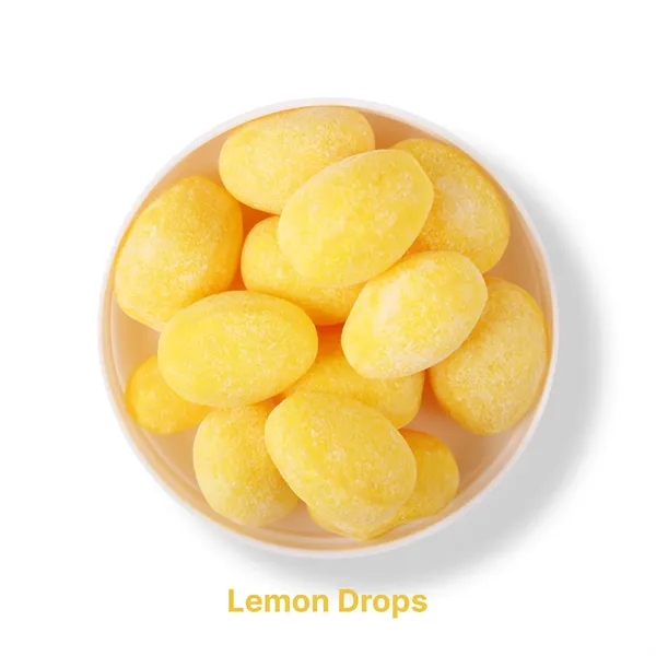 3 oz small jar of lemon drop hard candies.... from ASI 61966 HPG / SugarSpot