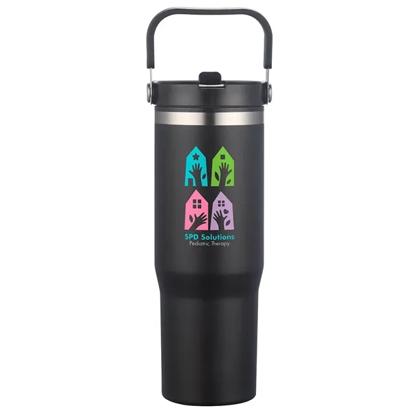 30 oz Stainless Steel/Polypropylene Travel Tumbler... from ASI 36730 Ariel Premium Supply Inc