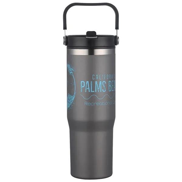 30 oz Stainless Steel/Polypropylene Travel Tumbler... from ASI 36730 Ariel Premium Supply Inc