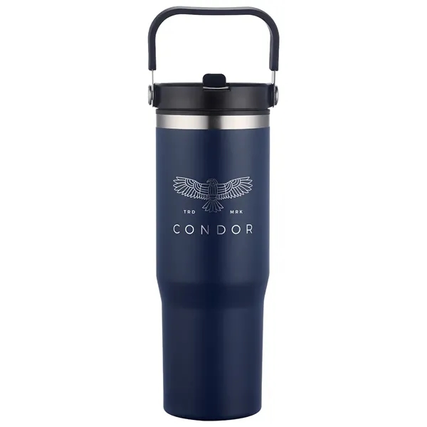30 oz Stainless Steel/Polypropylene Travel Tumbler... from ASI 36730 Ariel Premium Supply Inc