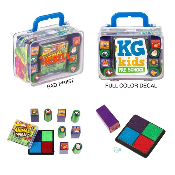 This 10pc set includes a 4 color ink pad along with... from ASI 52710 Lincoln Line