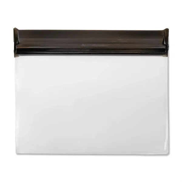 Sealable eco-friendly PEVA pouch that is reusable with full color digital... from ASI 54040 Fey Promo