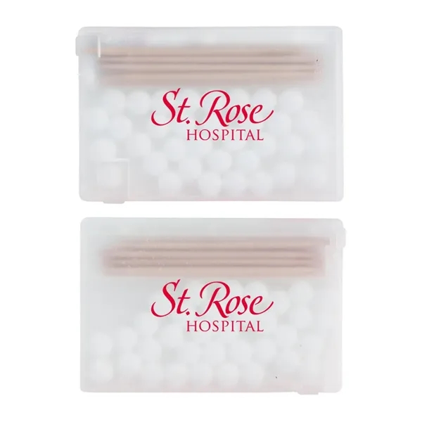 1/4" x 3" x 2 3/8" business card shaped container of... from ASI 63549 Jornik Manufacturing Corp / Jornik