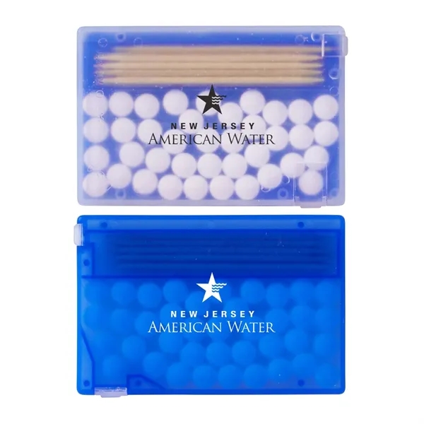 1/4" x 3" x 2 3/8" business card shaped container of... from ASI 63549 Jornik Manufacturing Corp / Jornik