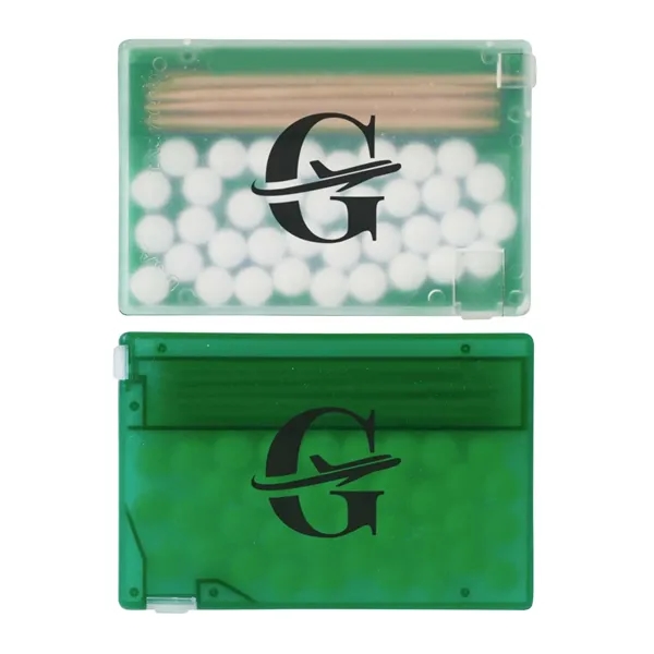 1/4" x 3" x 2 3/8" business card shaped container of... from ASI 63549 Jornik Manufacturing Corp / Jornik