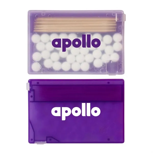 1/4" x 3" x 2 3/8" business card shaped container of... from ASI 63549 Jornik Manufacturing Corp / Jornik