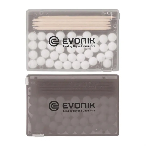 1/4" x 3" x 2 3/8" business card shaped container of... from ASI 63549 Jornik Manufacturing Corp / Jornik