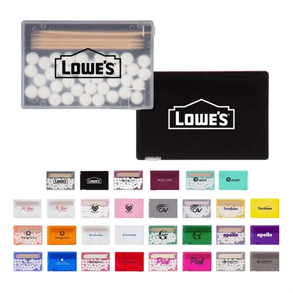 1/4" x 3" x 2 3/8" business card shaped container of... from ASI 63549 Jornik Manufacturing Corp / Jornik