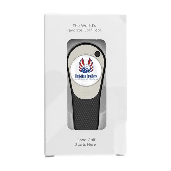 Golf divot repair tool and ball marker in gift box.... from ASI 52263 EMT