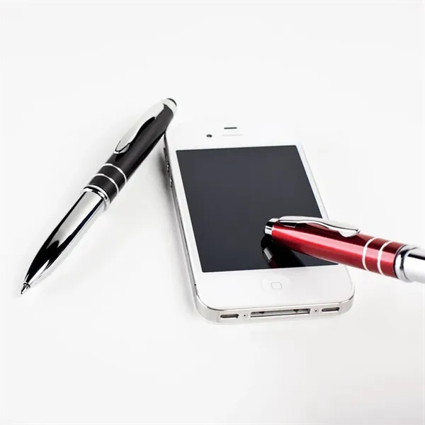 Stylus pen with LED flashlight.... from ASI 31517 Admart Products / Admart Line