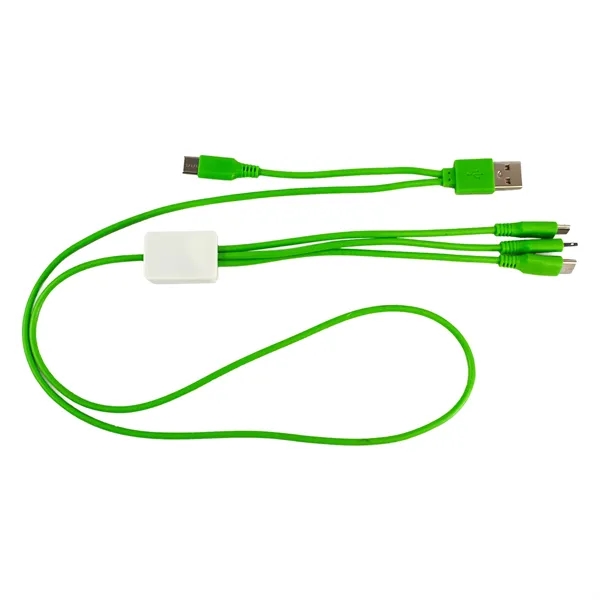 Dual Input 3' Snap Colorful Cable... from ASI 30208 A P Specialties / AP Specialties