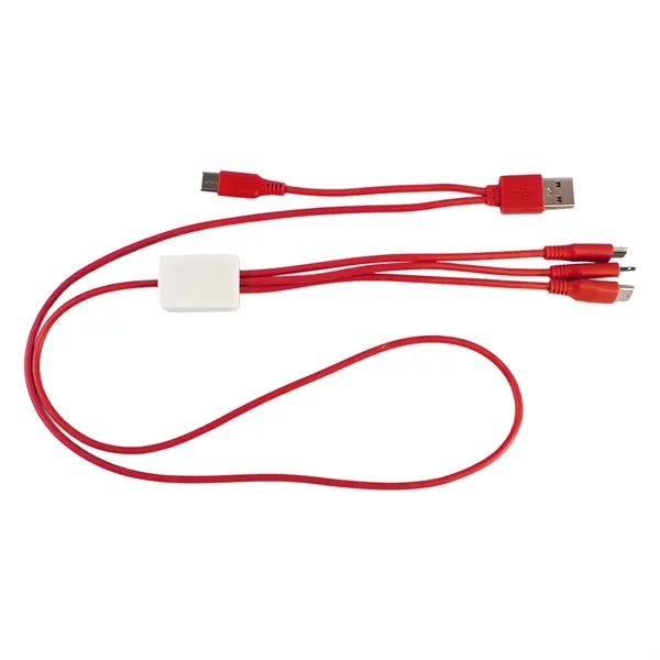 Dual Input 3' Snap Colorful Cable... from ASI 30208 A P Specialties / AP Specialties