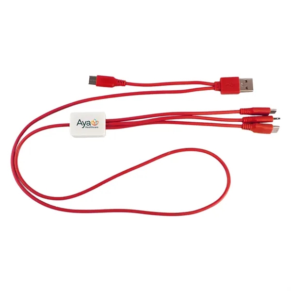 Dual Input 3' Snap Colorful Cable... from ASI 30208 A P Specialties / AP Specialties